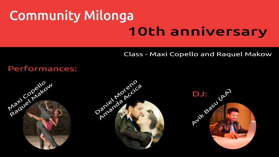 Community Milonga 04/14/2018 Ann Arbor, MI - Milonga Vernsal